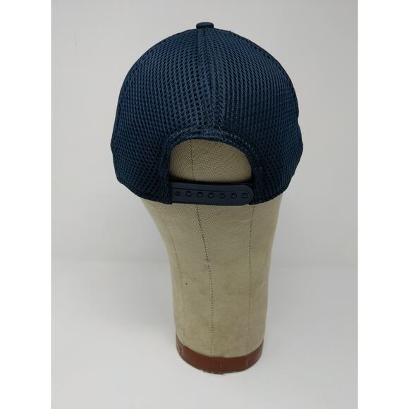 New Era 9Forty Snapback Mesh Back Hat OSFM Adjustable E.F. Transit Blue - Picture 7 of 12